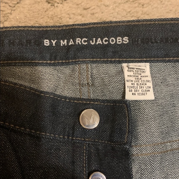 Marc Jacobs Men's / Women’s too Dark Gray Straight Jeans - Picture 2 of 3